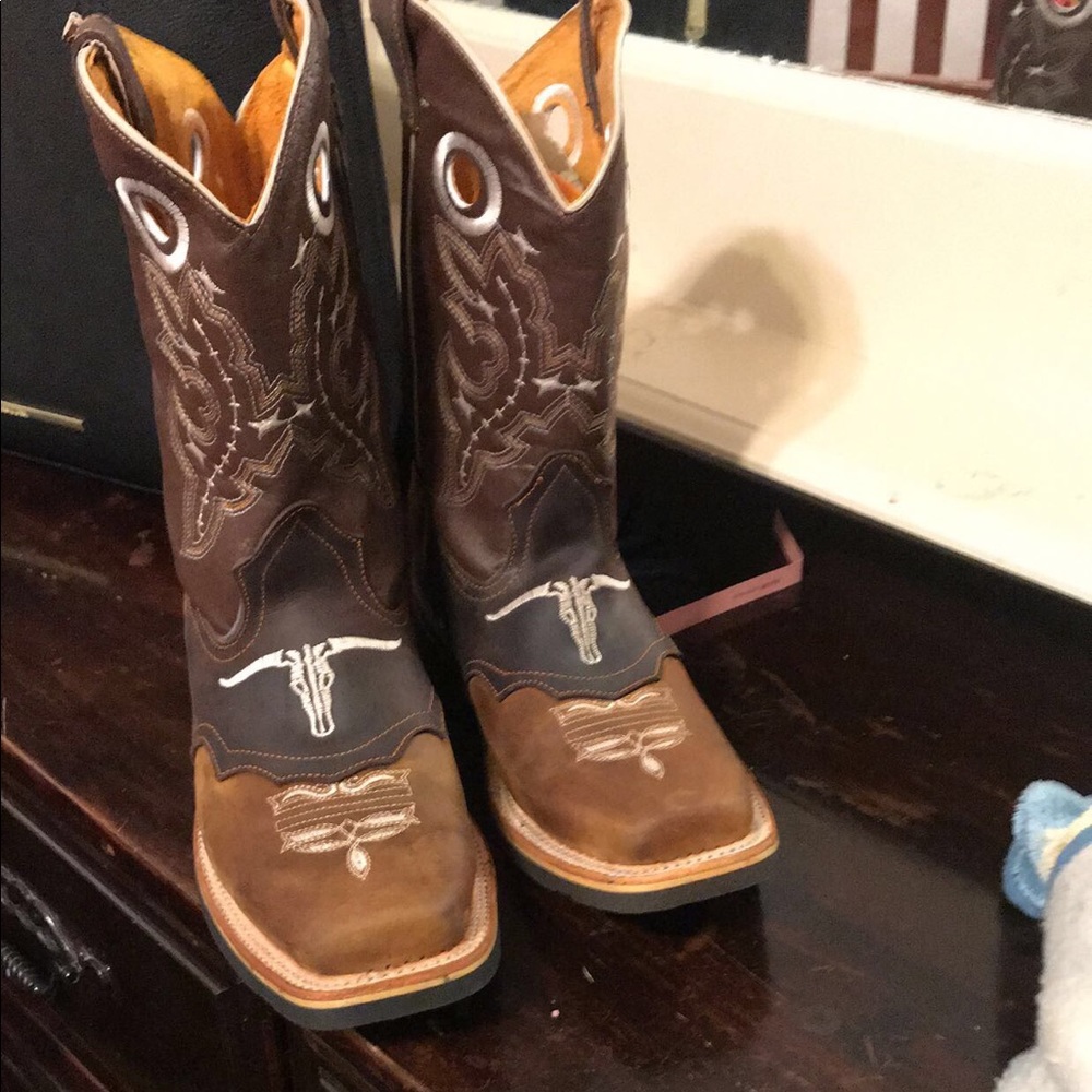 Men’s cowboy boots Size 10 in USA size 8 in Mexico - Picture 1 of 3